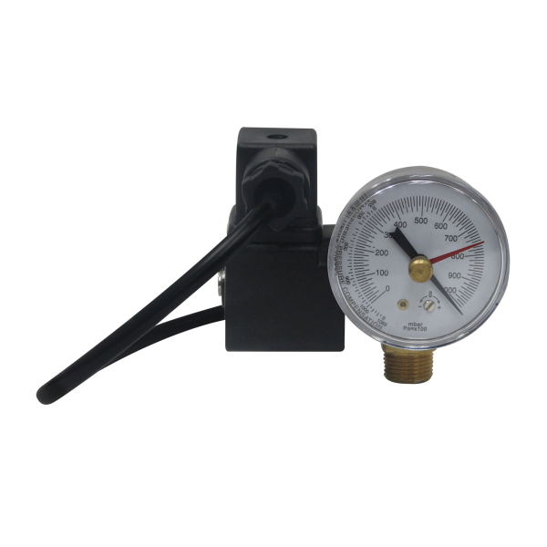 Соленоїдний вентиль  із вакуумметром 3/8NPT MC - 90066 - SV