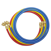 Шланг вакумний чорний 90см 3/8" x 3/8" Wp=56Bar