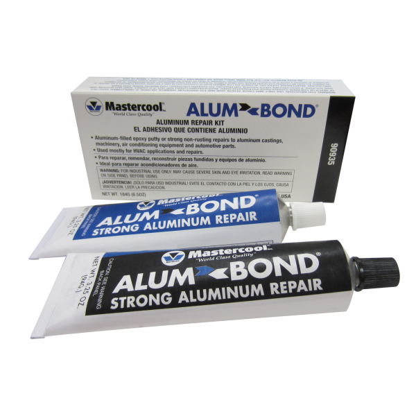 ALUM BOND двокомпонентна епоксидна смола для ремонту алюмінієвих конденсаторів, радіаторів та ін.