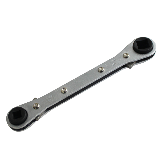 Ключ храповий з реверсивним ходом, 9/16", 1/2", 1/4" та 1/2" квадрат MC - 70081