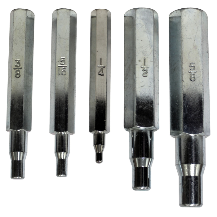 Набір розширювачів пробійних 5шт: 1/4"-5/8" MC - 70048
